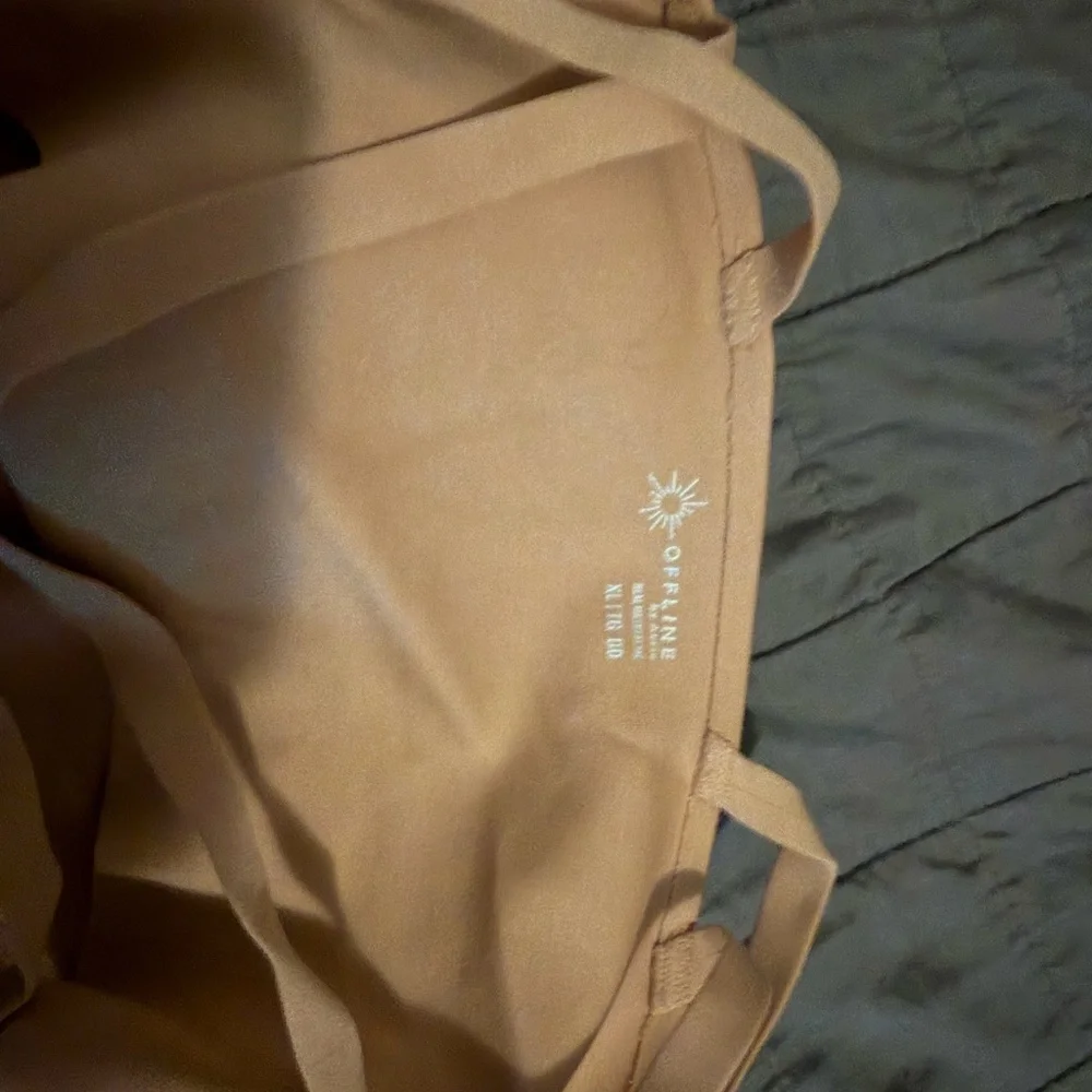 Aerie Offline Nude Seamless Strappy Bralette - Picture 3 of 3